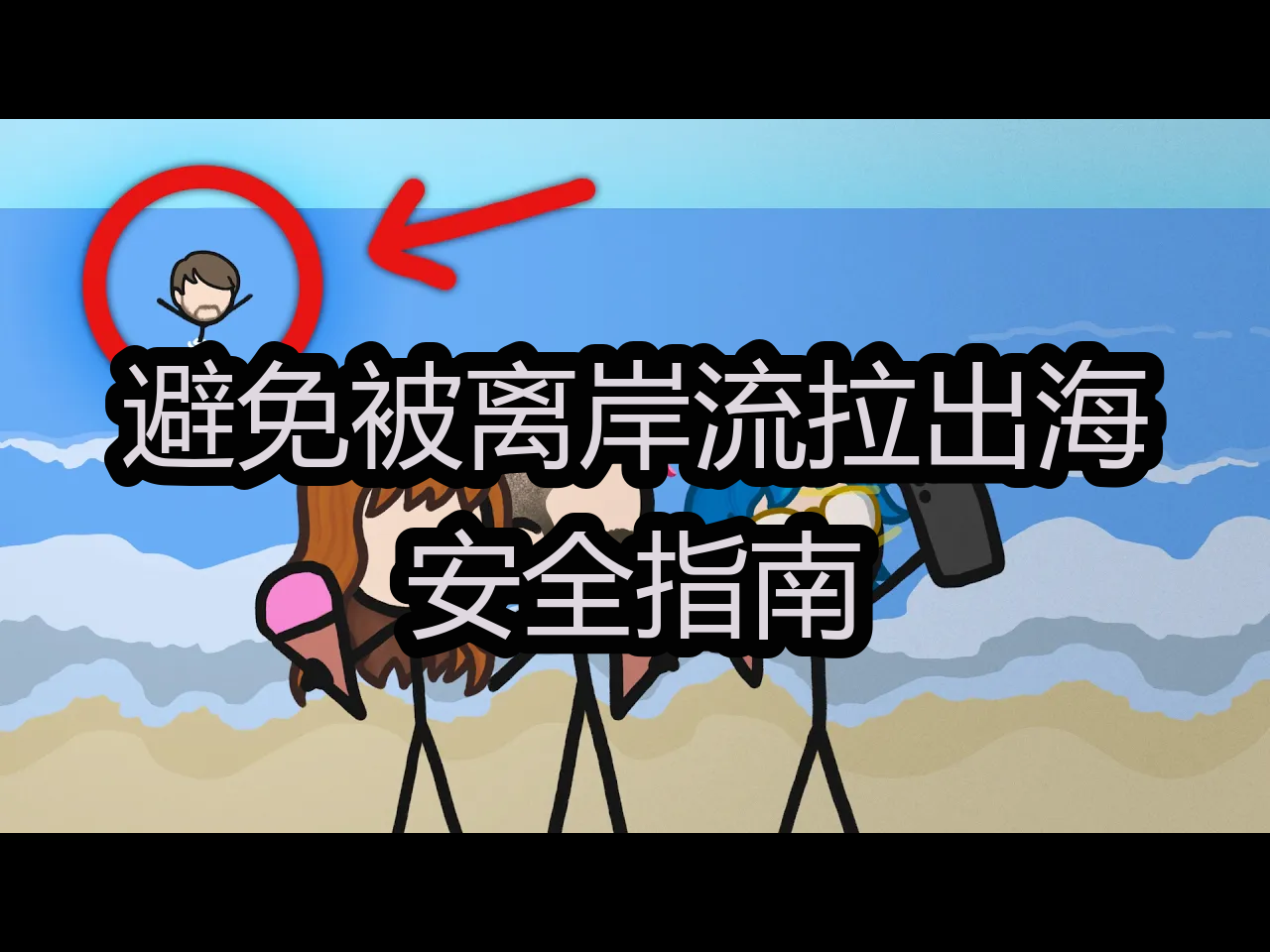 避免被离岸流拉出海:安全指南  MinuteEarth哔哩哔哩bilibili