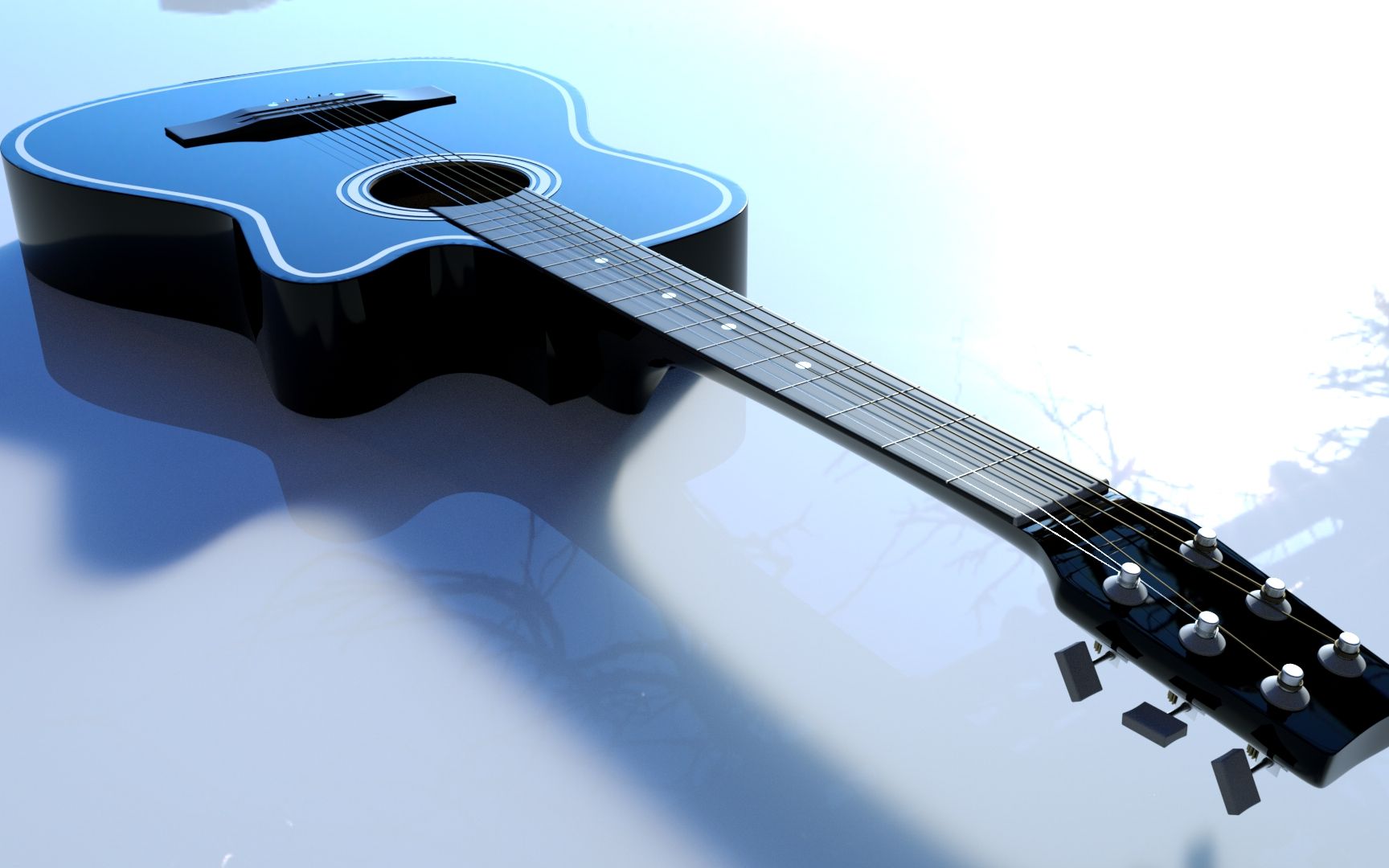 【c4d】吉他 15倍速建模过程_哔哩哔哩 (゜-゜)つロ 干杯~-bilibili