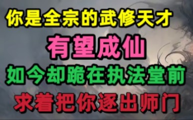 你是全宗唯一有望成仙的武修天才,如今却跪在执法堂前,腰间的赤霄剑双手奉上,求着师尊把你逐出师门……哔哩哔哩bilibili