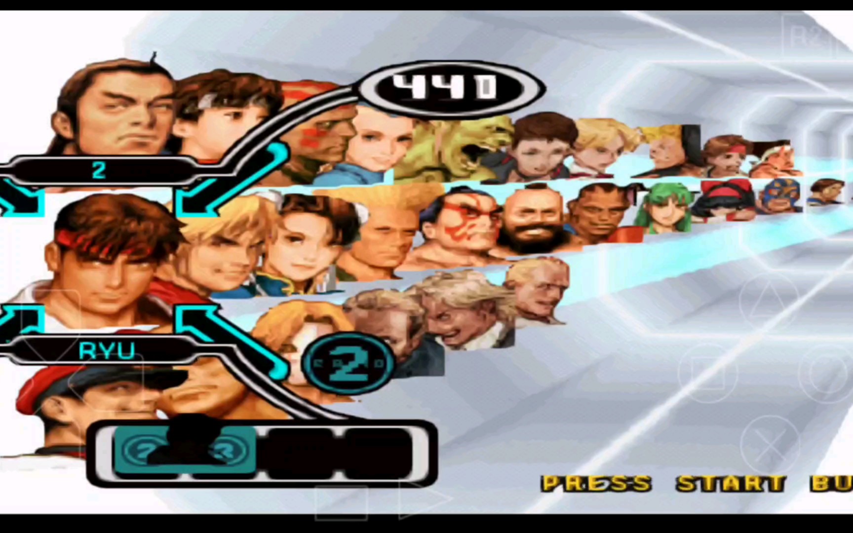 [图]安卓epsxe模拟器（PS1） 模拟 CAPCOM VS SNK 2000