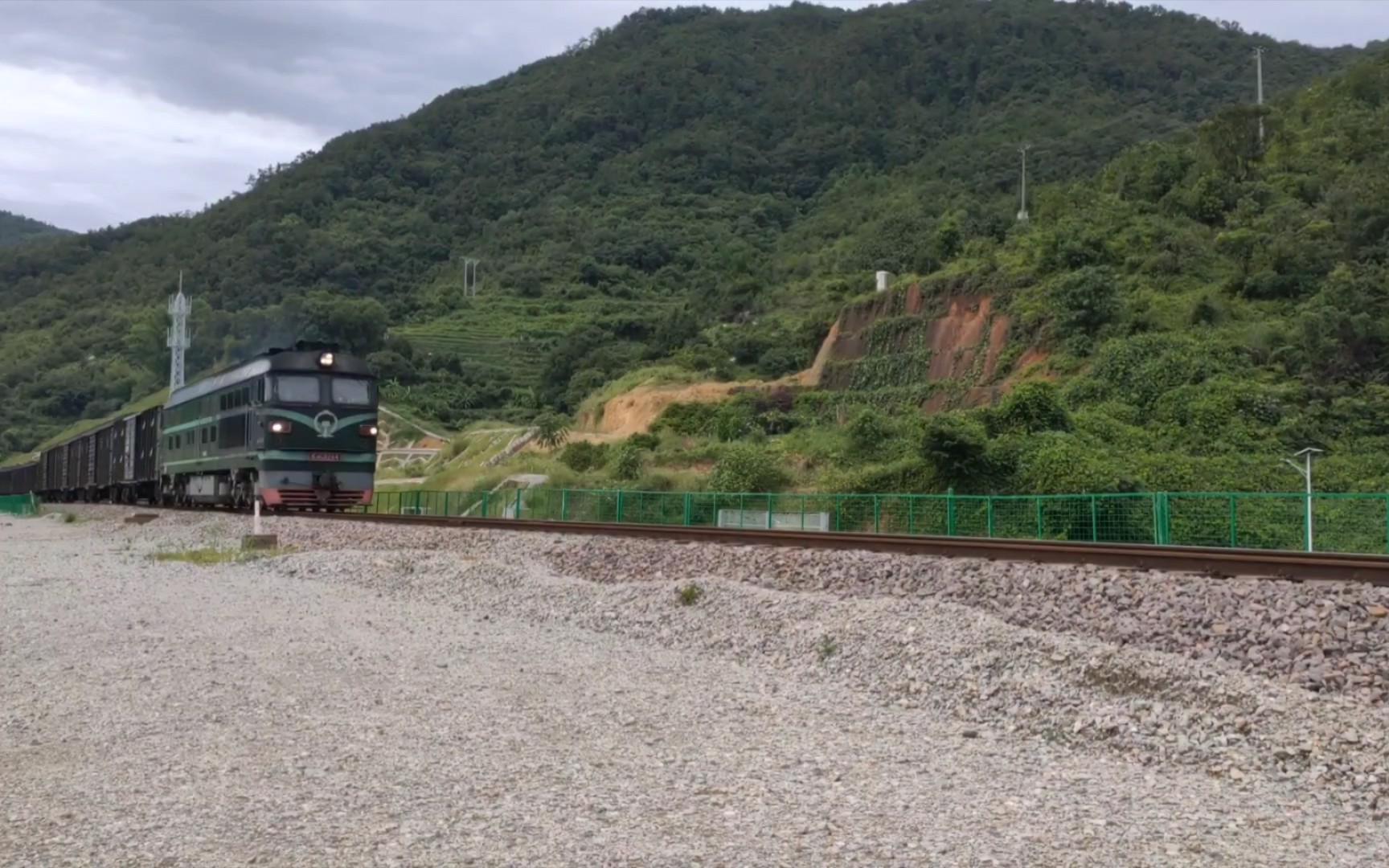 (轮轨系列)漳泉肖线安溪至金谷站间限速45后列车运行实况