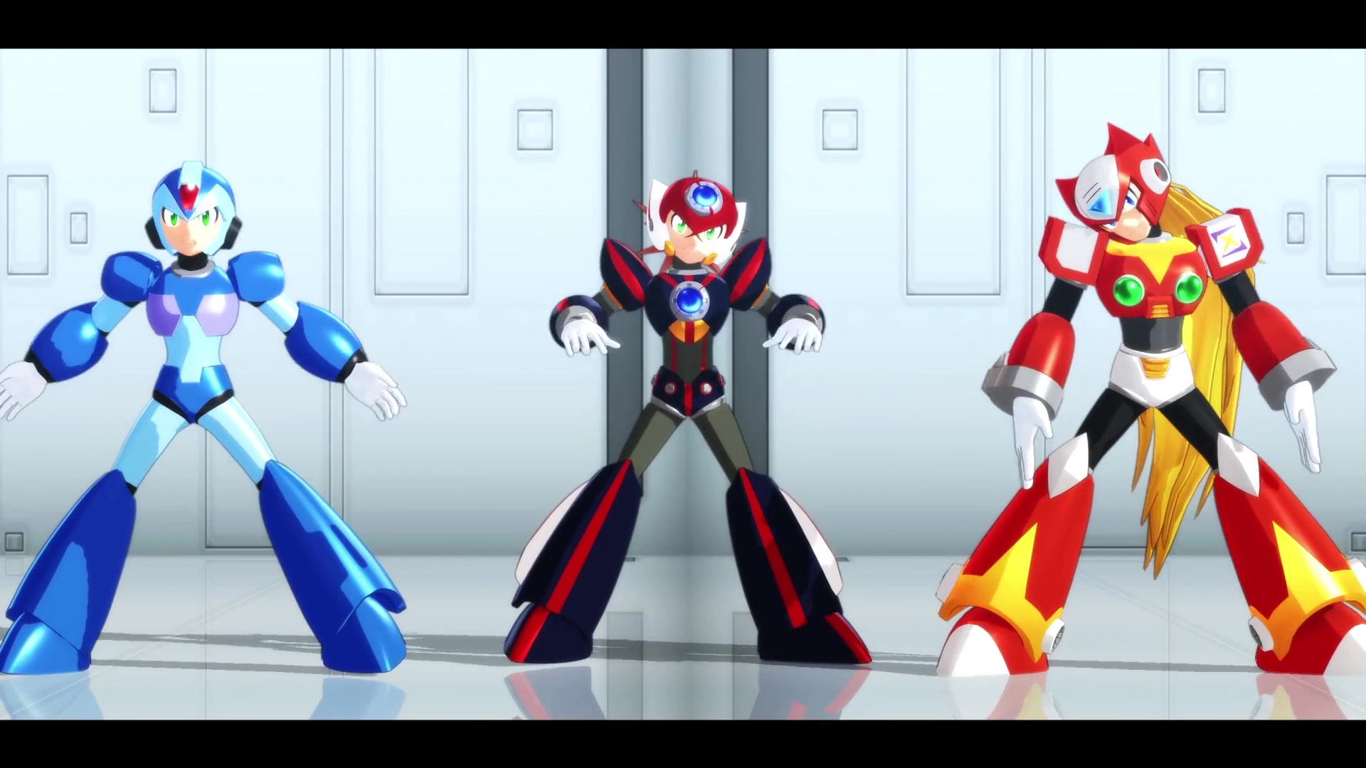 【洛克人mmd】x&zero&axl-ボーダーランズ!