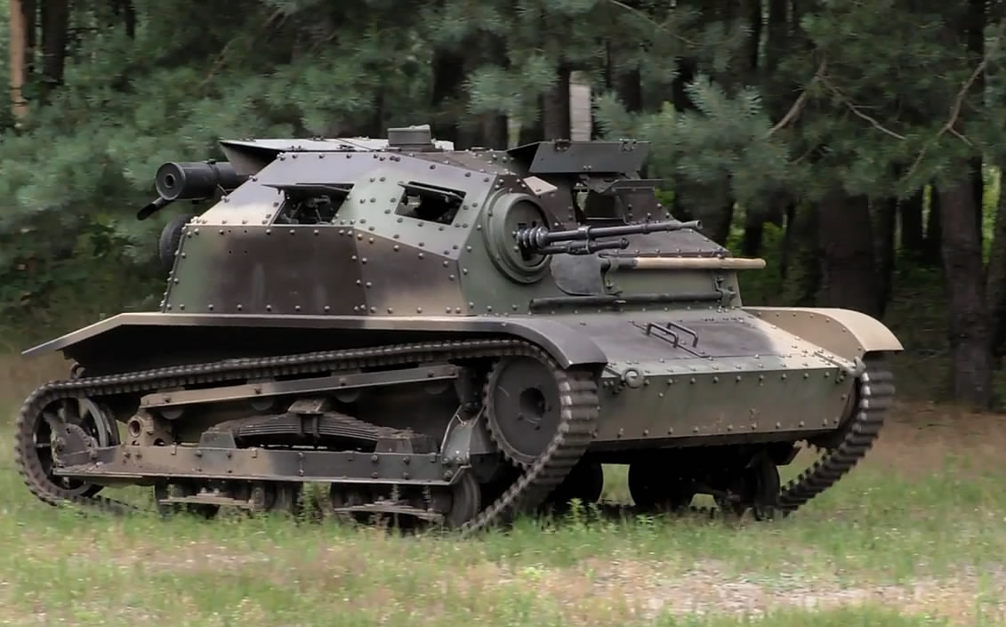 【tankietka tks】波兰tks豆战车
