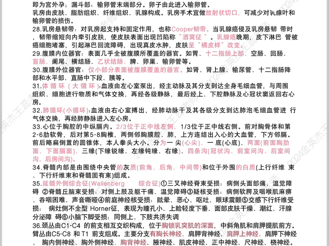 医考医学伦理学、解剖学、病生考前必背考点哔哩哔哩bilibili