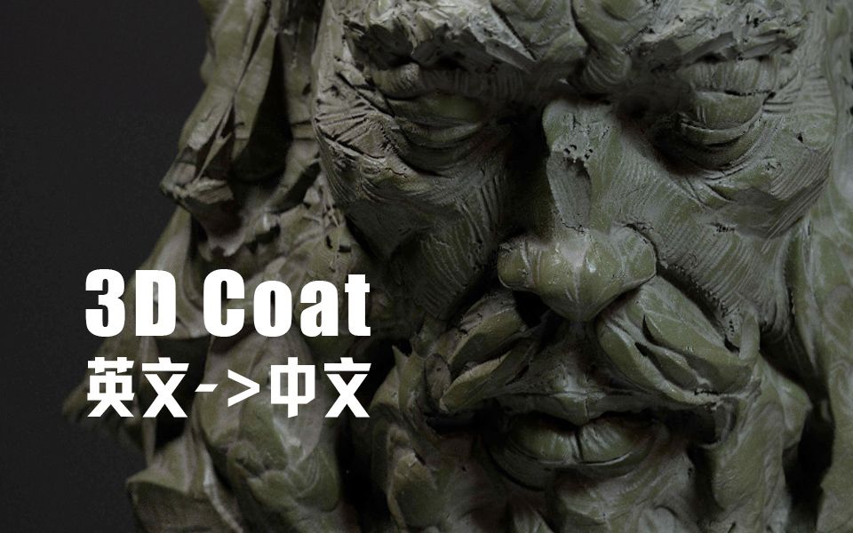 3dcoat 部分英文如何翻译成中文哔哩哔哩bilibili