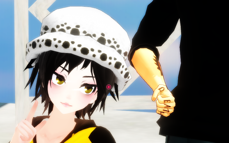 [海贼/mmd】罗&性转罗  此刻,与你在一起