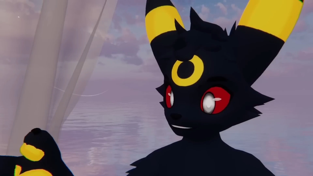 正在施放催眠术的月伊布