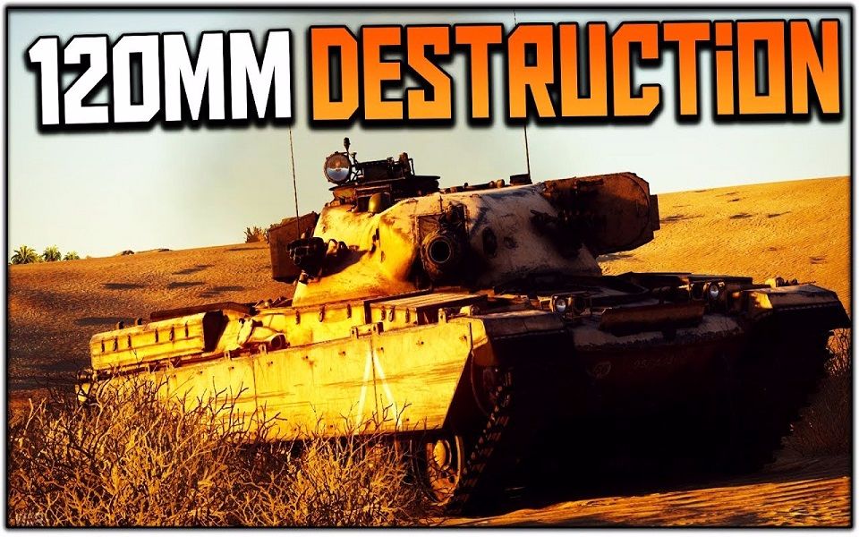 【1080p】120mm歼星炮 -酋长mk.iii主战坦克 (战争雷霆陆战历史)