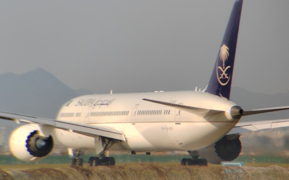 【youtube】沙特阿拉伯航空|波音787-9|hz-ara|sv884|利雅得-广州白云