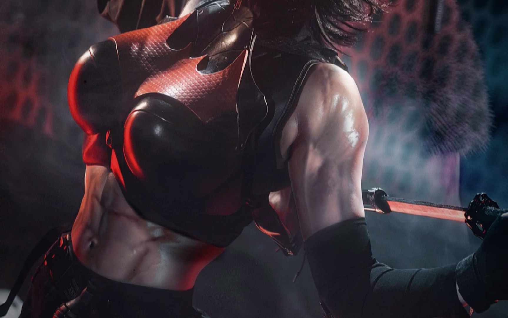 【红头罩cos】请收好来自杰茜陶的肌肉,正片忌日见啦