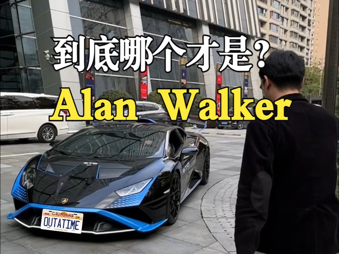 到底他俩谁才是真的Alan Walker?哔哩哔哩bilibili