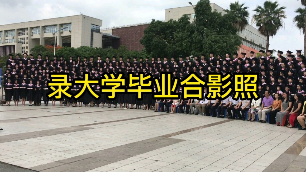 录大学毕业合影照哔哩哔哩bilibili