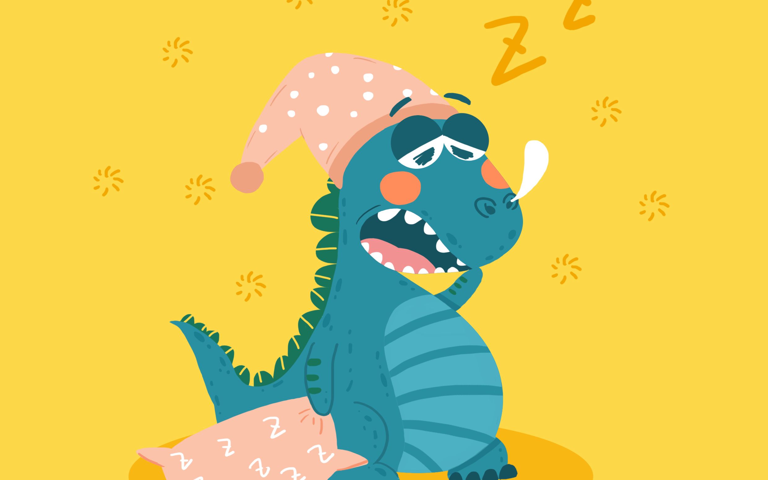 【ps卡通插画】之"是谁打扰了我的美梦"