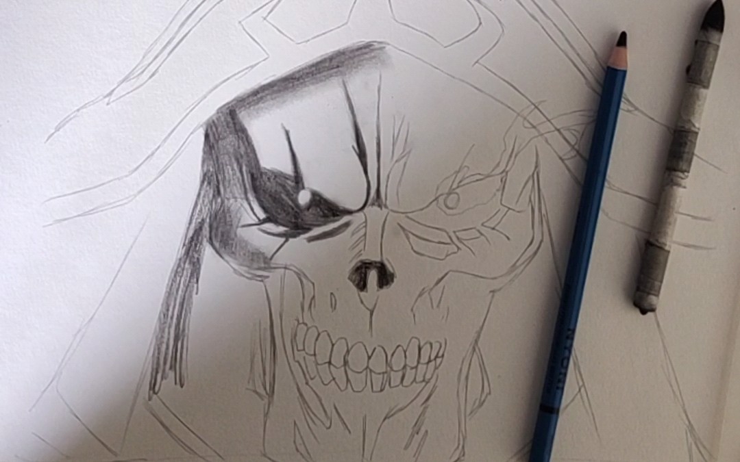 【overlord/手绘】90分钟画一个骨王(完整版)