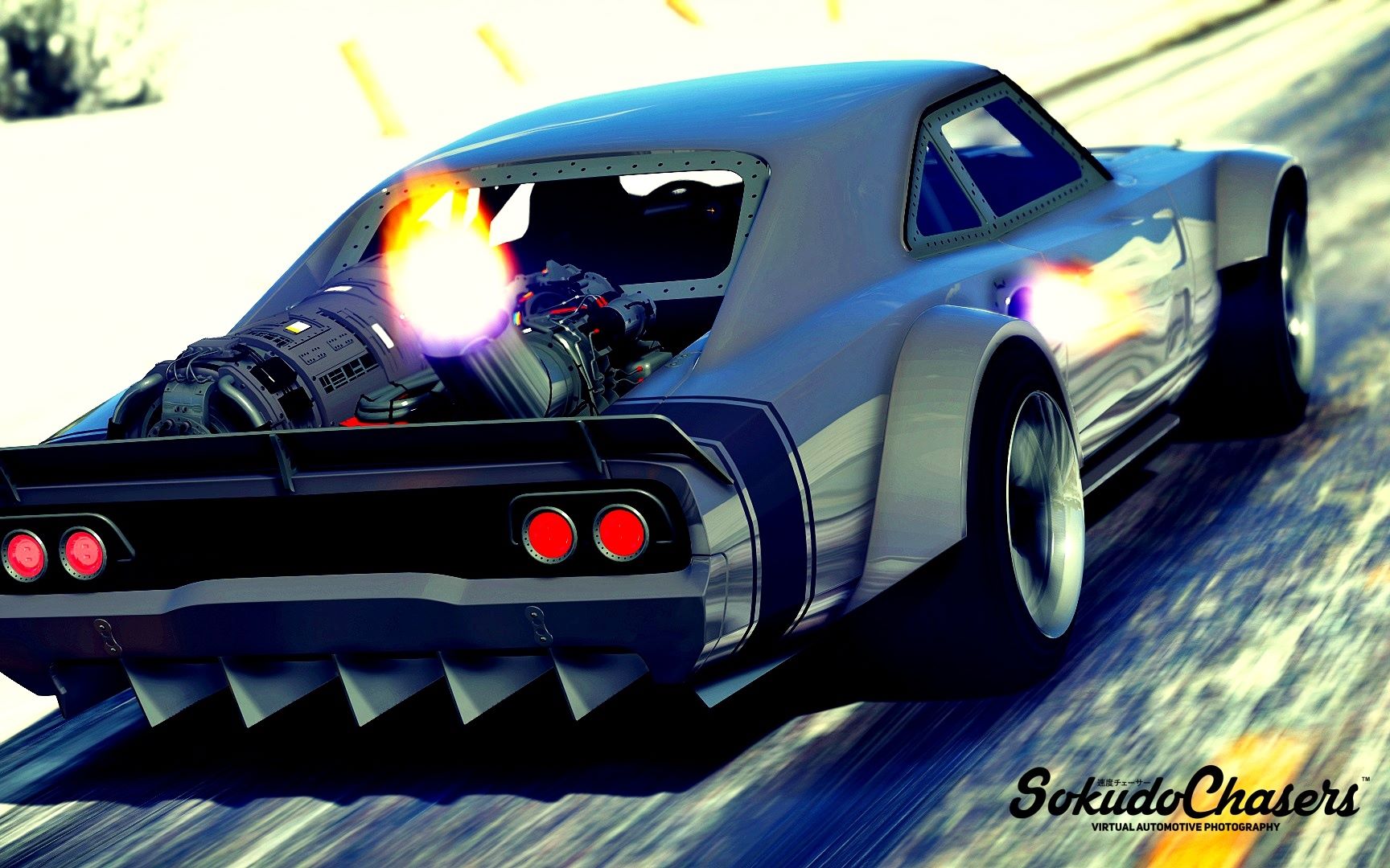 gta5 速度与激情8里面唐老大开的改装版道奇_哔哩哔哩_bilibili