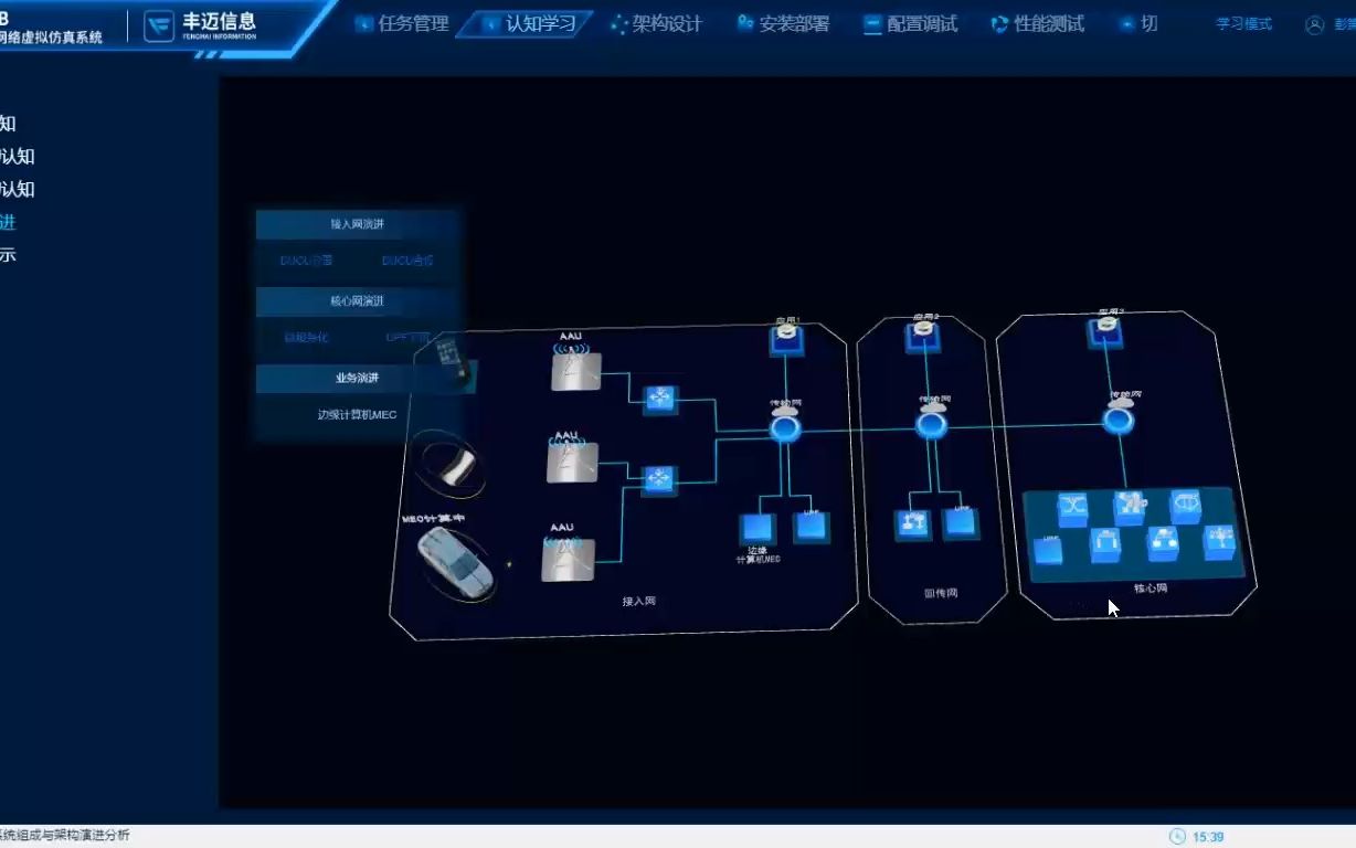 实验工坊WEB版5G移动通信系统5G系统组成与架构演进分析案例哔哩哔哩bilibili