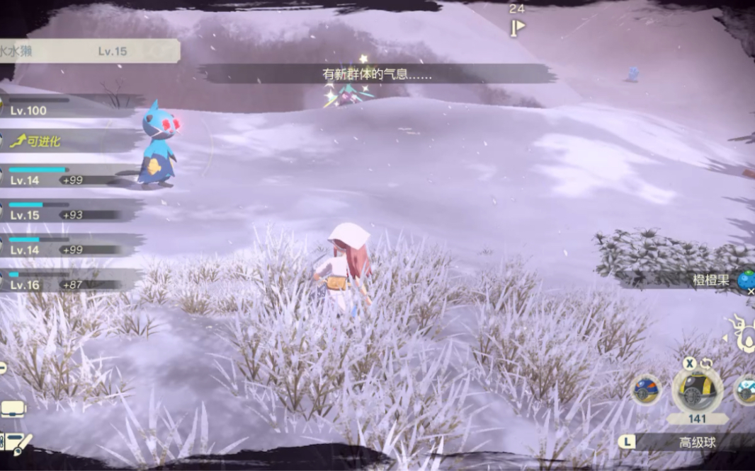 【宝可梦传说:阿尔宙斯】头目闪双刃丸,洗翠白发大剑鬼俺来啦*v*