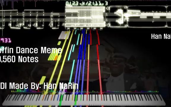 [图]（转载） Play This Coffin Dance Piano and You Can Get into Coffin! | Black MIDI /