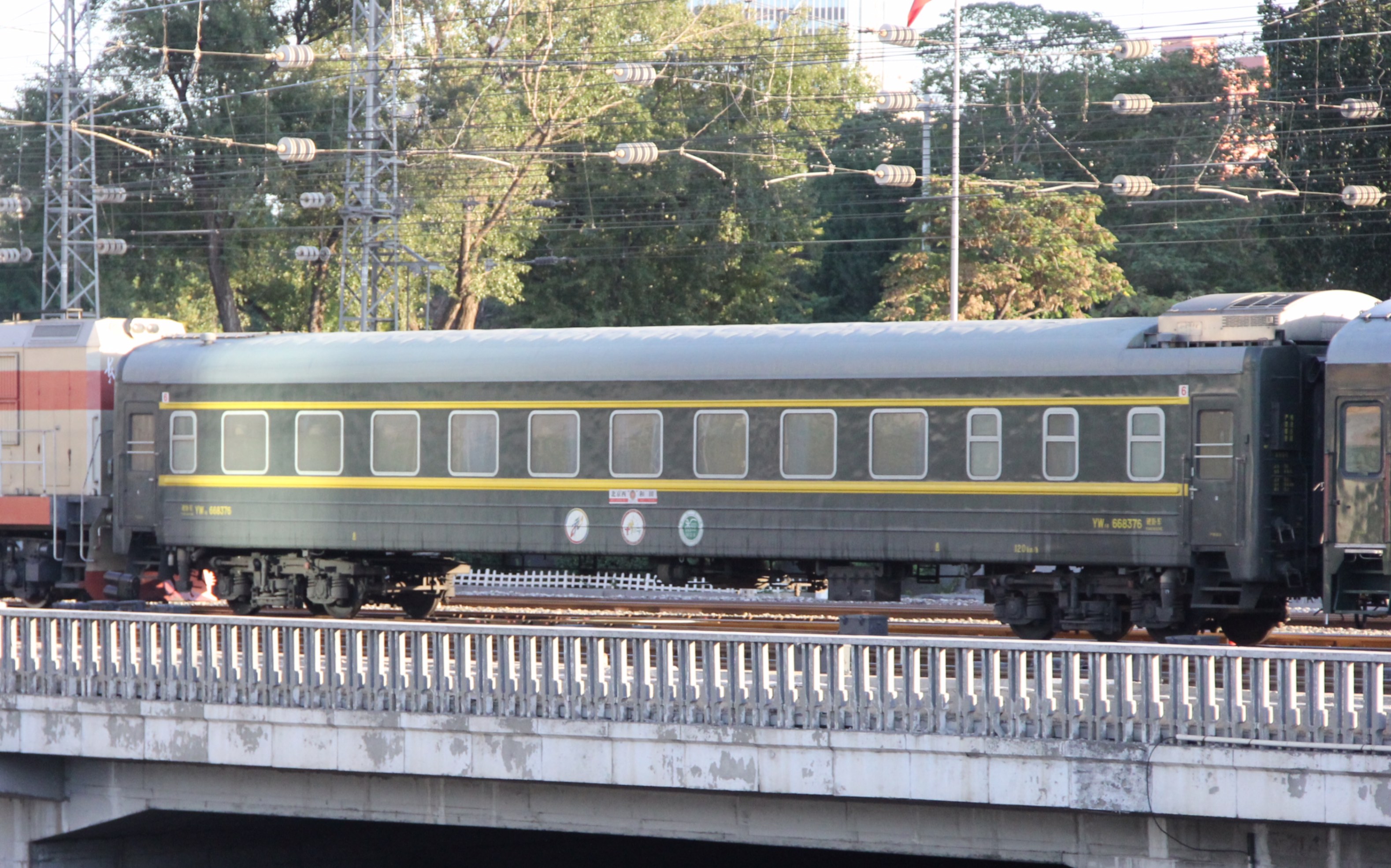 【铁路】18型限速器?df7g牵引yw18 xl25t离谱编组通过莲花桥