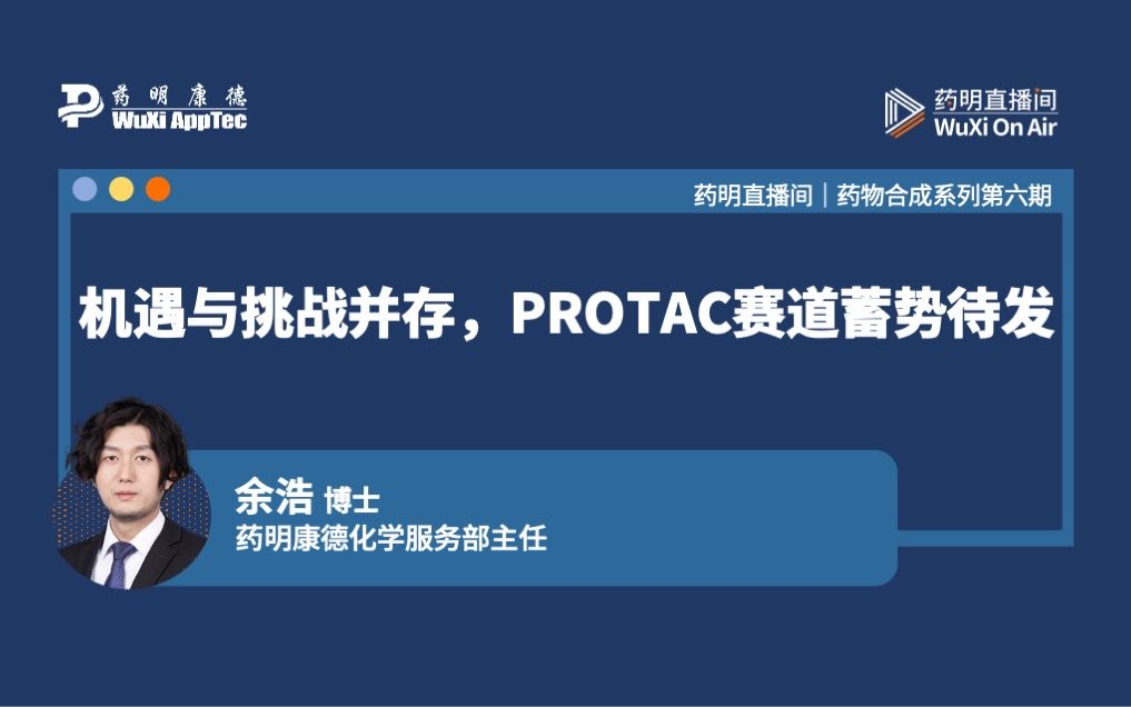 药物合成系列(六):机遇与挑战并存,PROTAC赛道蓄势待发哔哩哔哩bilibili