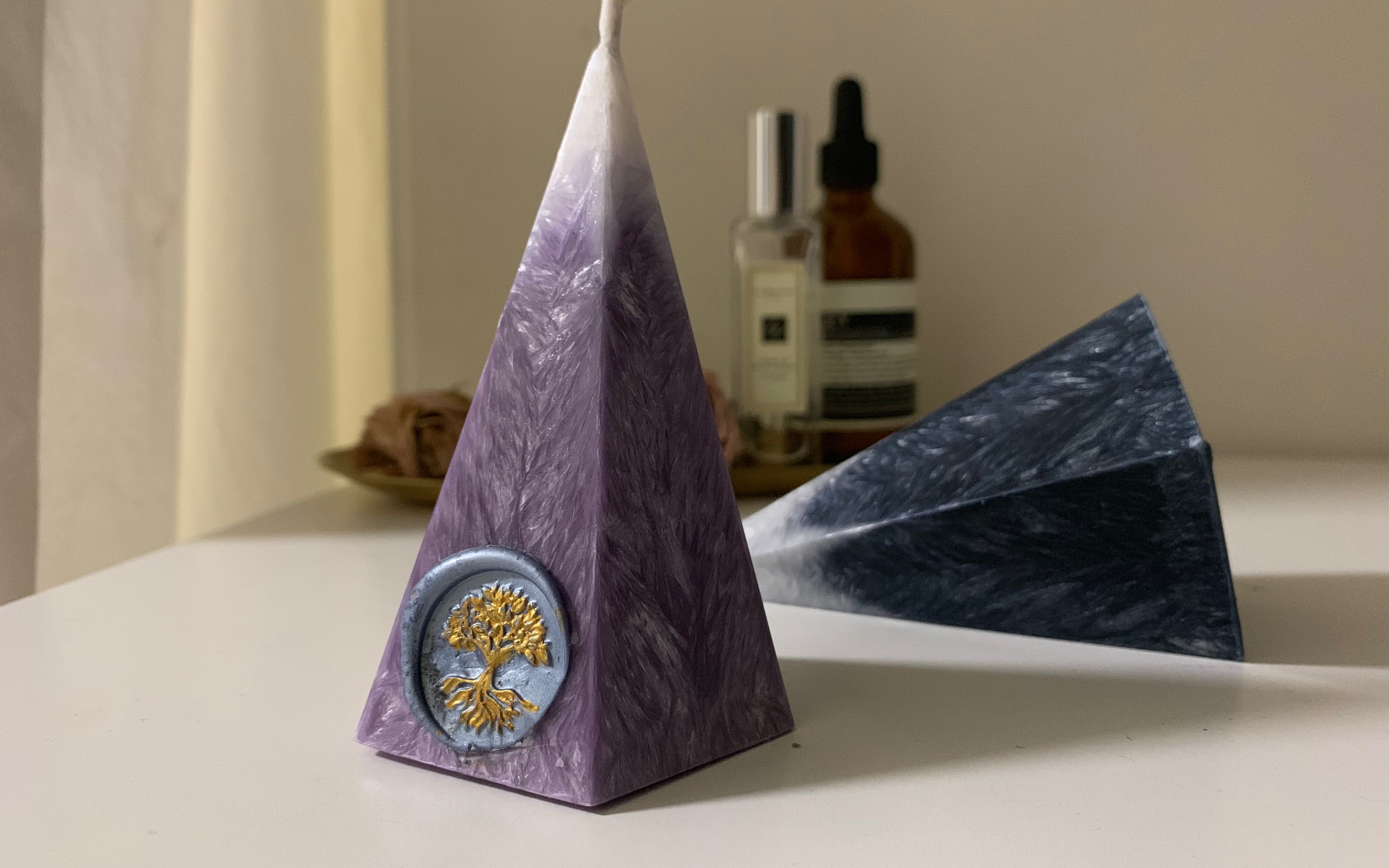 【手工蜡烛】手作雪山蜡烛handmade candle