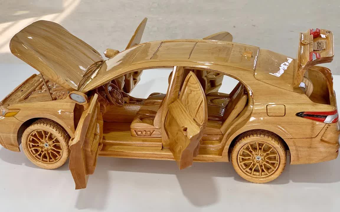 【木雕】2023丰田camry 木工艺术