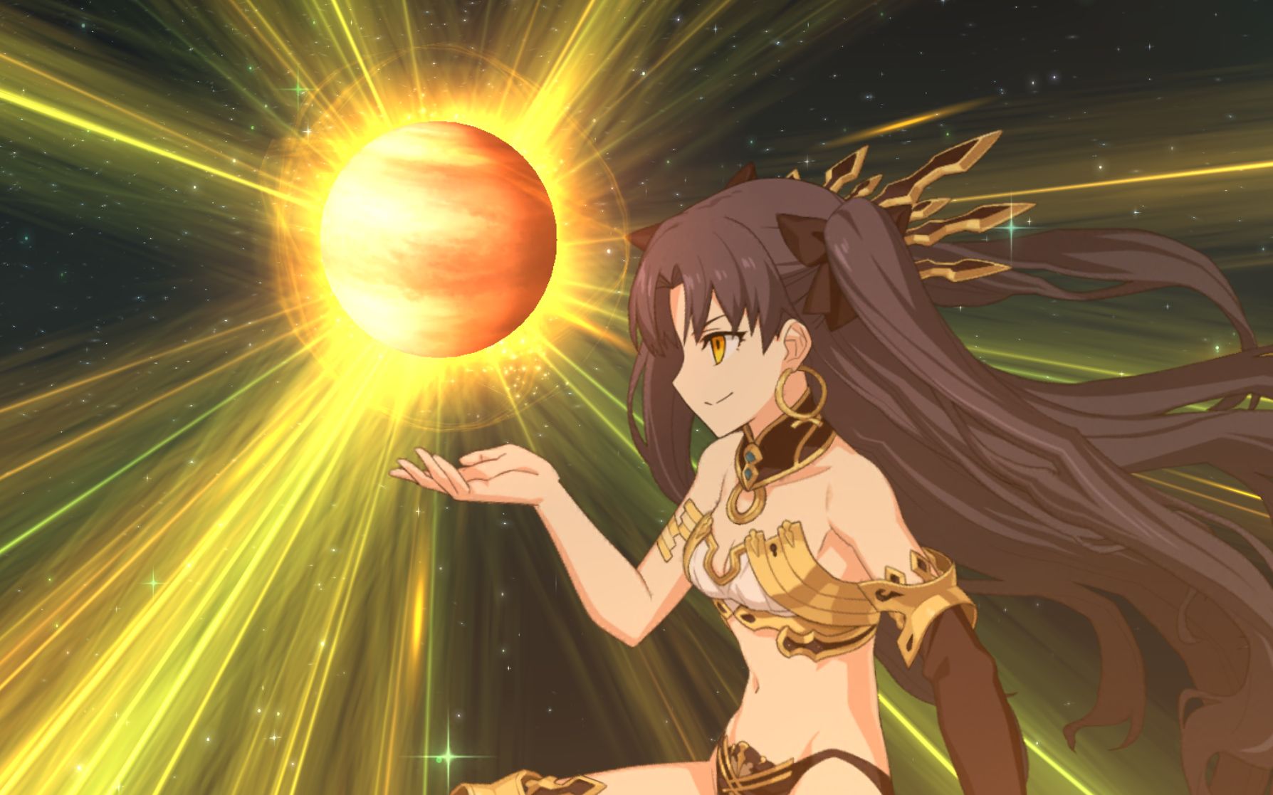 【fgo】【伊修塔尔,archer】〔cv.