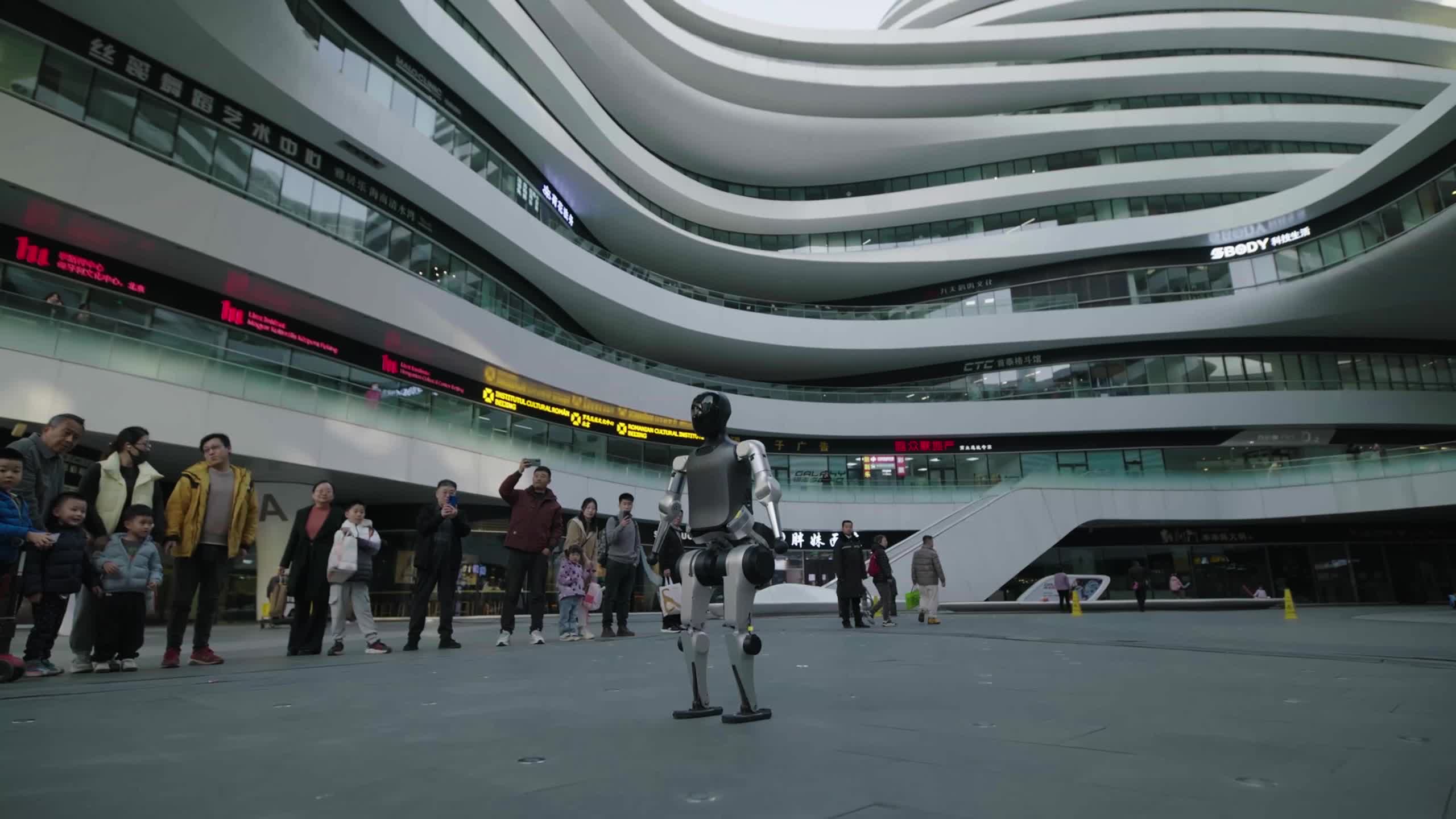 Noetix N2 compact humanoid robot performing in an official demonstration