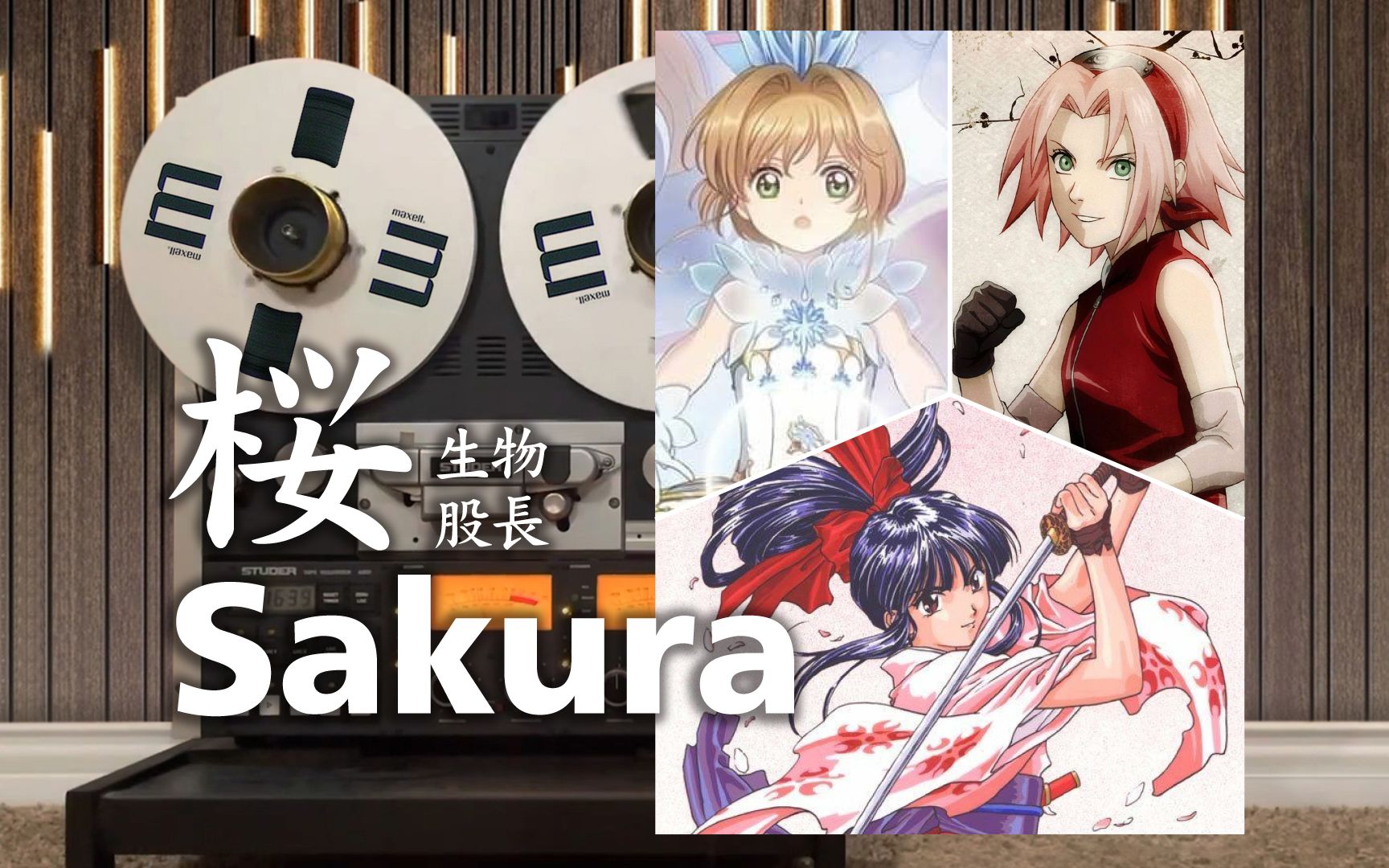 顶级品质试听《Sakura(樱)》生物股长成名神曲--放这个照片只因她们都叫樱【Hi-Res】