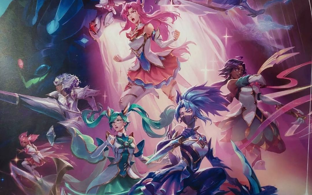 星之守护者海报曝光:阿卡丽有两套皮肤效果?