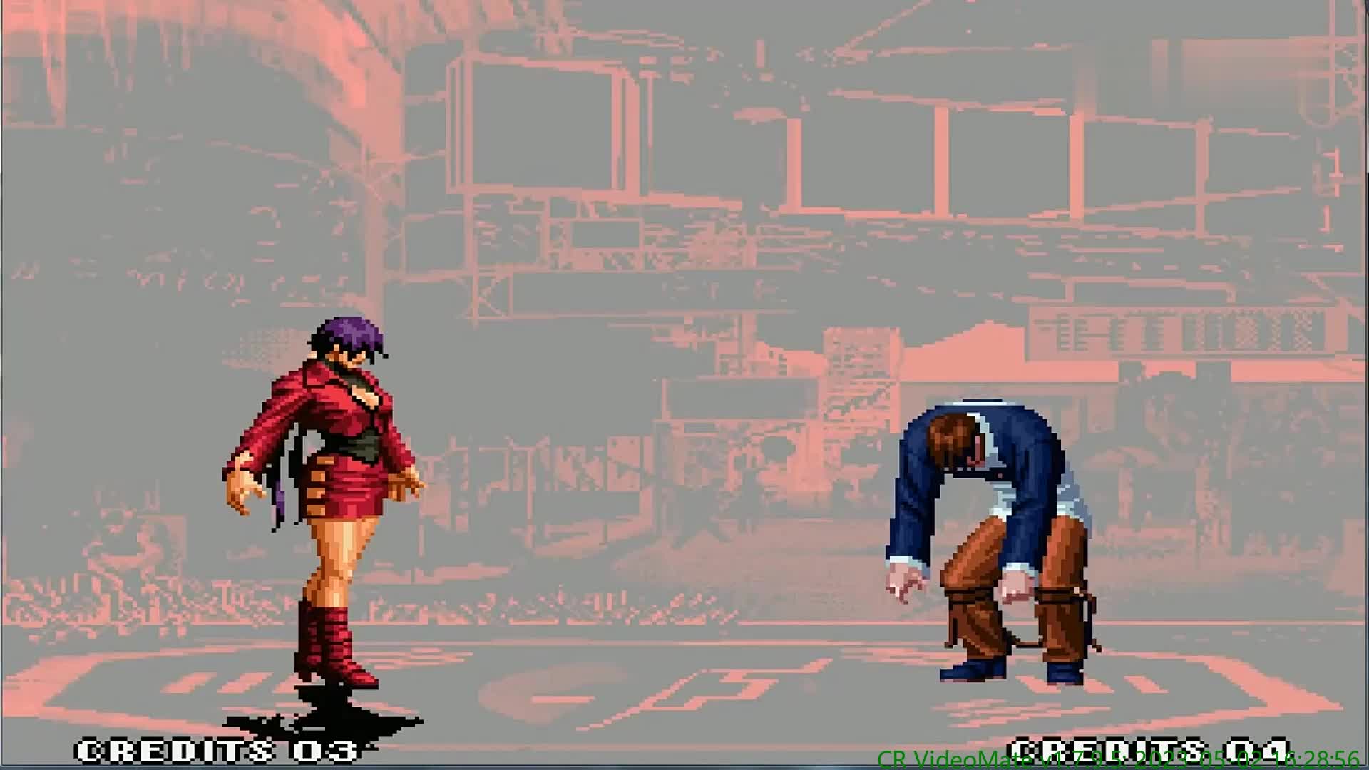 拳皇97:这次轮到完美身材的夏尔米出场,最美女神连续必杀放不停