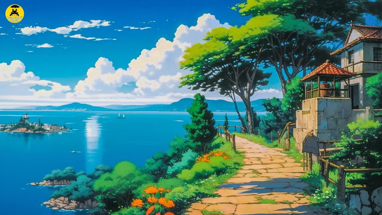 音乐带来正能量963小时吉卜力钢琴混合曲96龙猫,悬崖上的波妞
