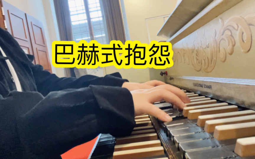 【羽管键琴】来感受一下年轻时候的巴赫的小抱怨吧