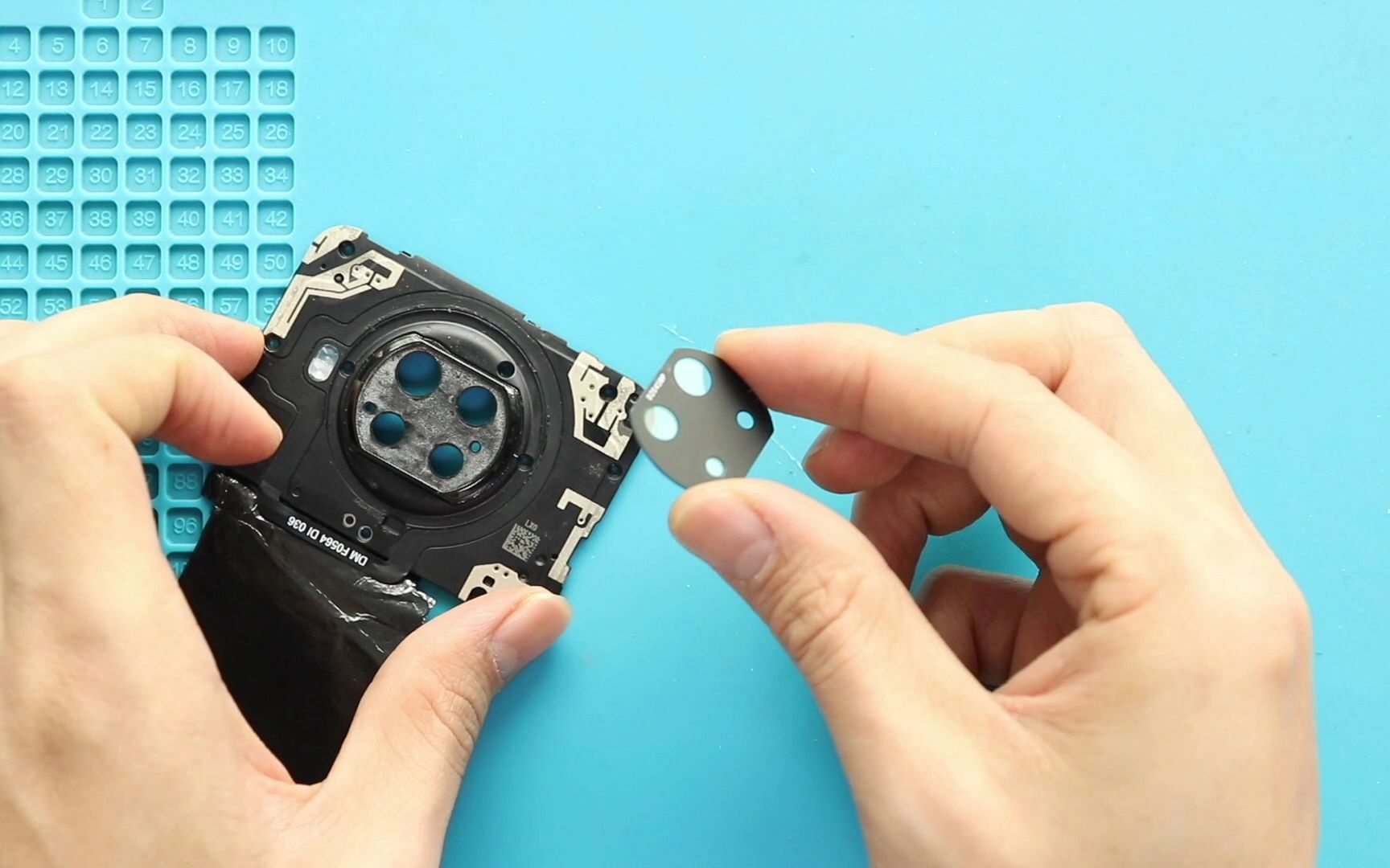 红米note9pro摄像头镜片后盖更换教程拆机步骤