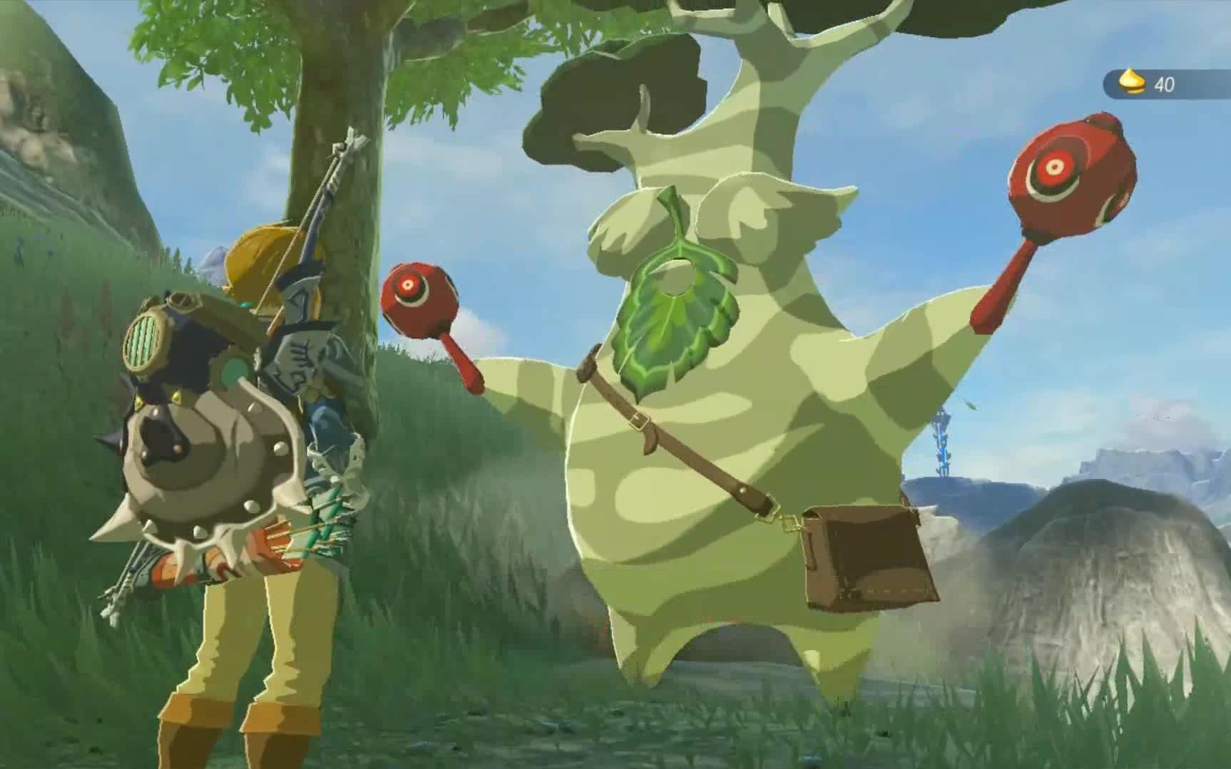 塞尔达传说荒野之息 呀哈哈跳舞萌死我啦_哔哩哔哩_bilibili