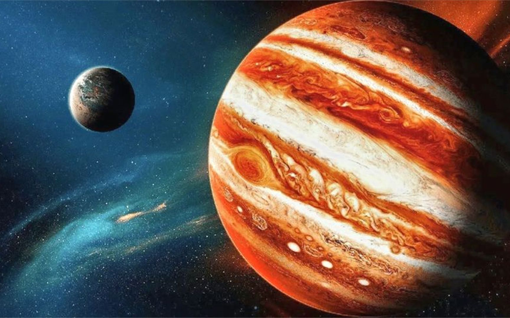 太阳系最大的行星图片