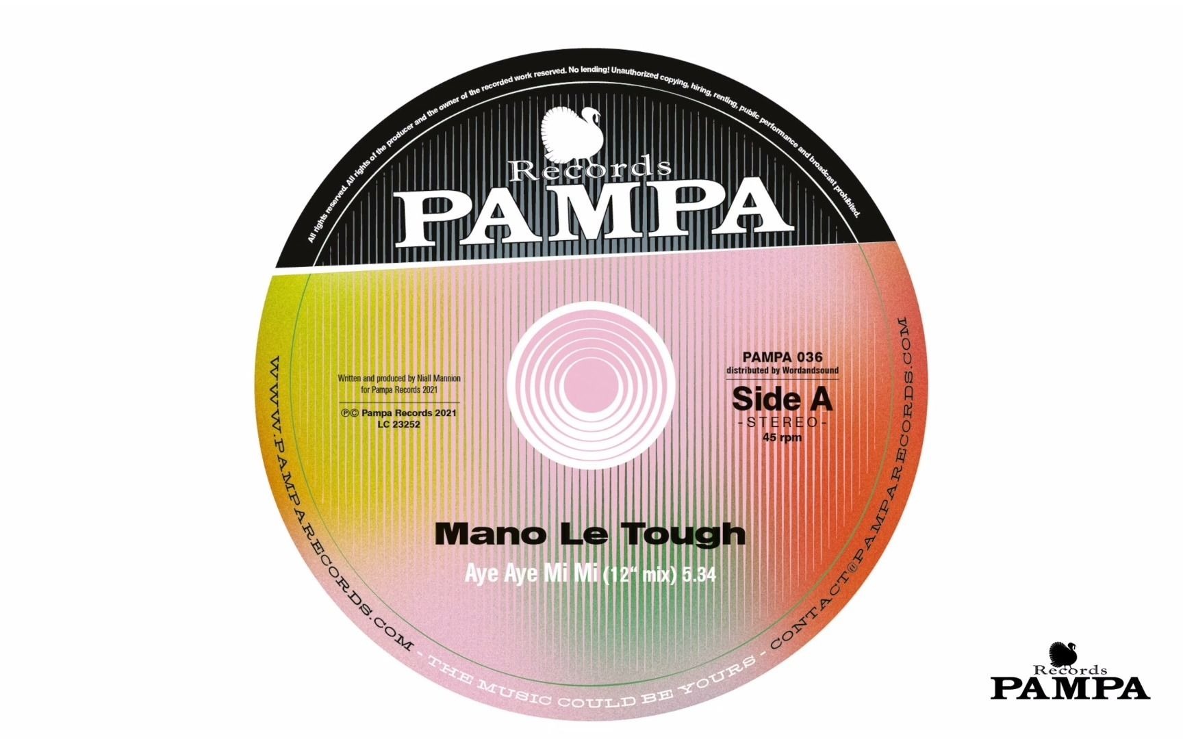 [图]Mano Le Tough - Aye Aye Mi Mi (Extended Version) [PAMPA036A]