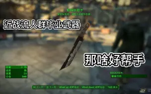 Download Video: 【辐射4】近战流人群毕业武器：那啥好帮手