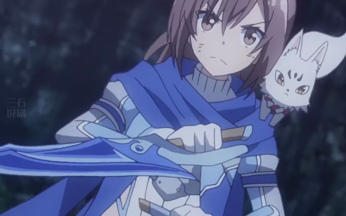 盾之少女14:梅普露化身天使及时赶到救下莎莉