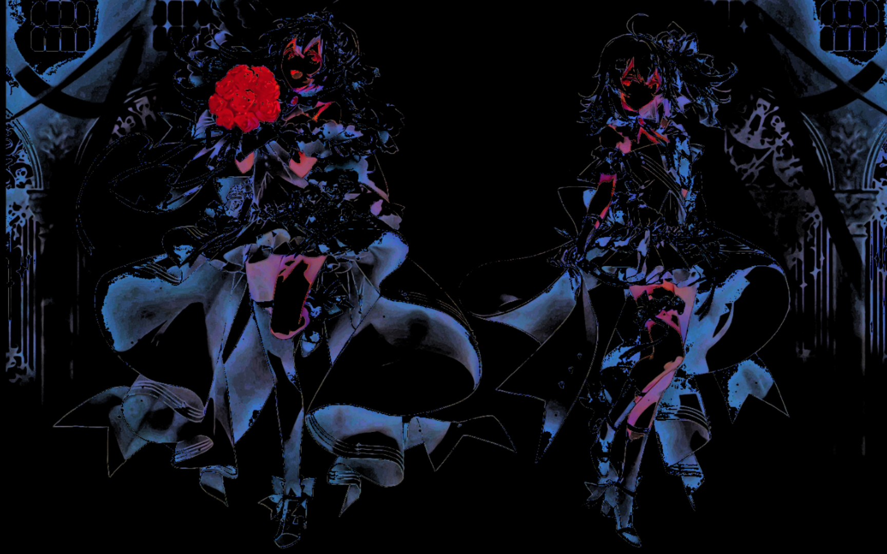 【2233纯白花嫁】不同的ps滤镜下不同的感觉