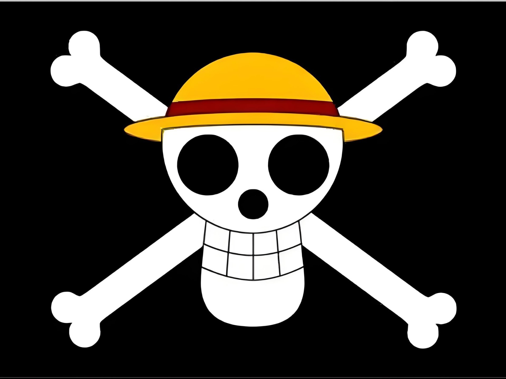 "当草帽团的海贼旗被旗帜猎人夺走时:"