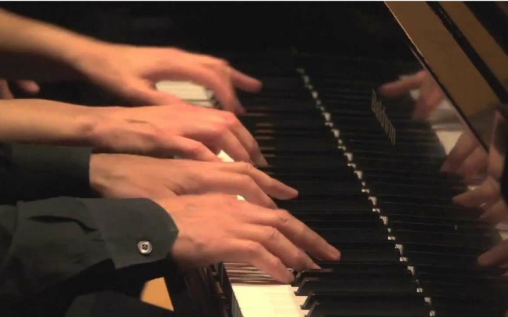 【钢琴/四手联弹/自制】莫扎特c大调钢琴奏鸣曲,k. 521,第一乐章 快板