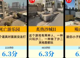 Télécharger la video: CS:GO/CS2地图评分排名（最新最全）