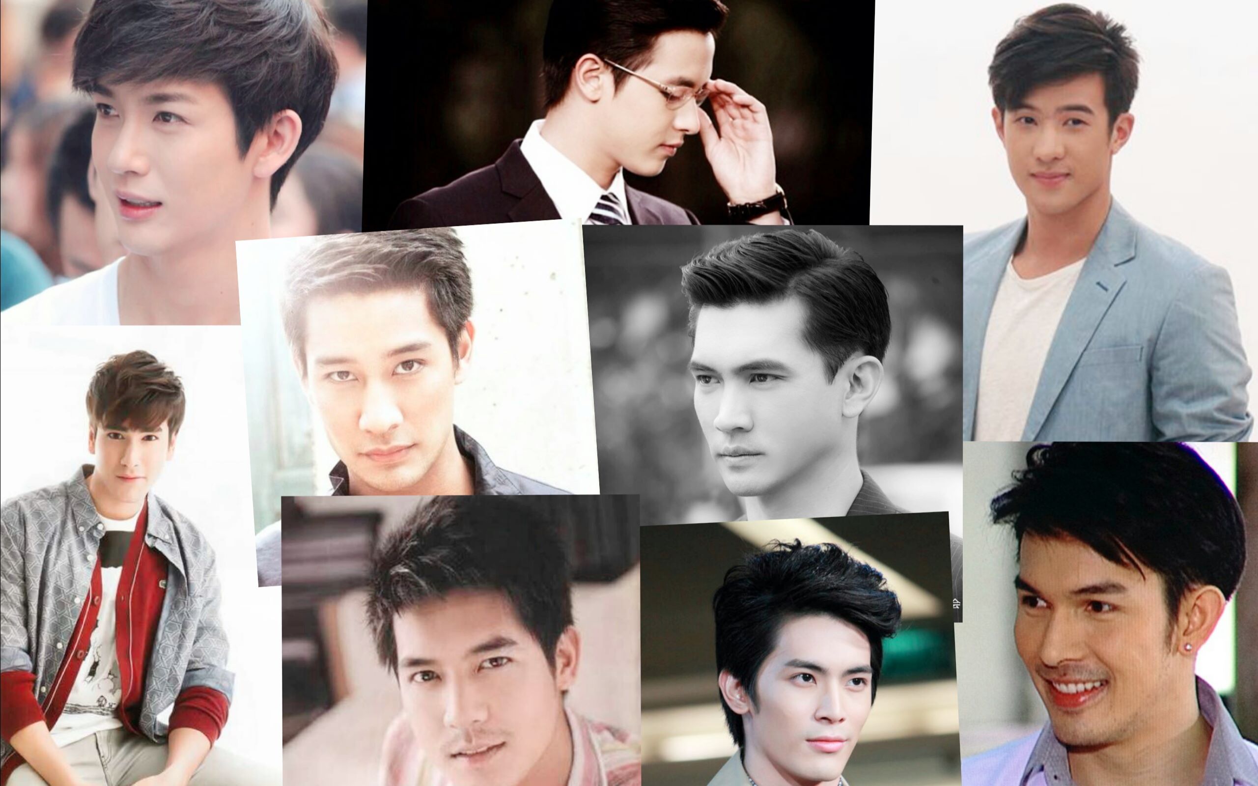 [图]【泰剧】【泰国】九大男神混剪合集：James jirayu 三胖、son、weir、nadech、pong、James ma 小五、aum、Ken、push