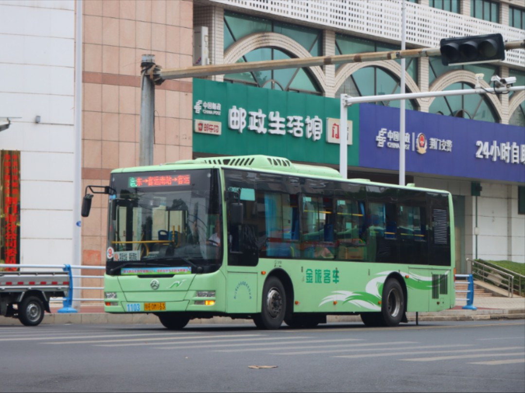 荆门公交xml6105j15cn运行实录