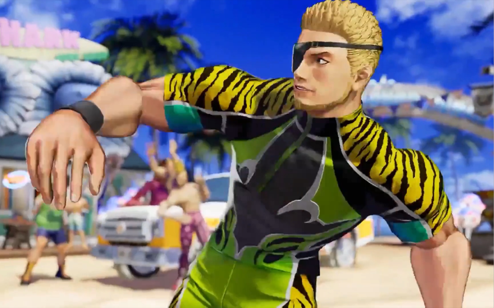 《拳皇15(the king of fighter 15)》"拉蒙"(cv:胜沼纪义)的角色预告