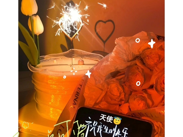 生日快乐 愿我的天使!新的一岁→无事绊心弦,所念皆所愿哔哩哔哩bilibili