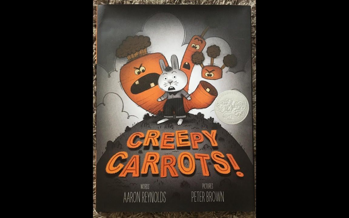 『英文原版绘本 作者倾情朗读』恐怖红萝卜 Creepy Carrots! by Aaron Reynolds哔哩哔哩bilibili