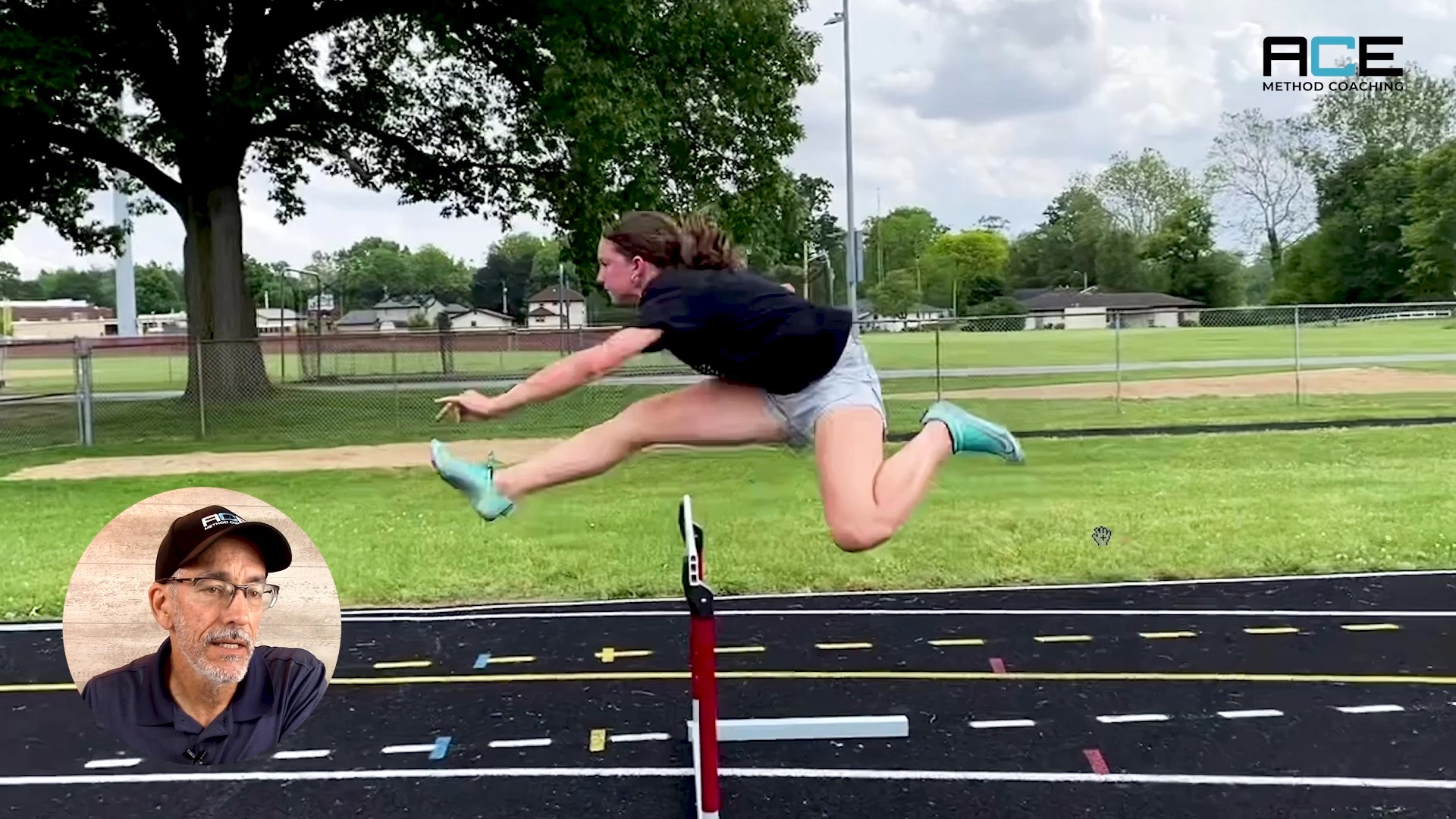 完美的跨栏技术 | 起跨腿