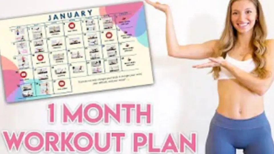 1 Month Workout Plan 哔哩哔哩 Bilibili